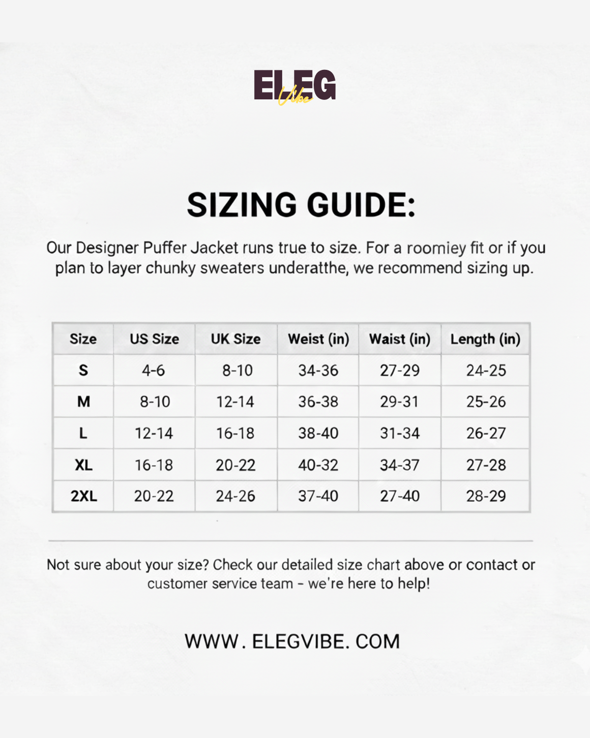 Designer Puffer Jacket ELEGVIBE