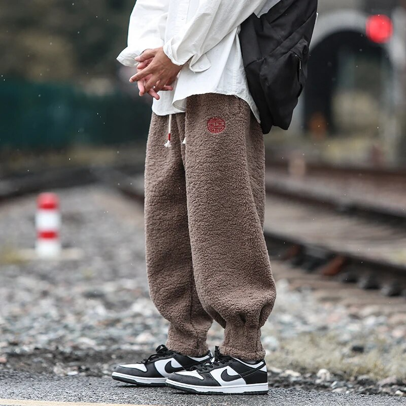 Polar Fleece Relaxed-Fit Joggers