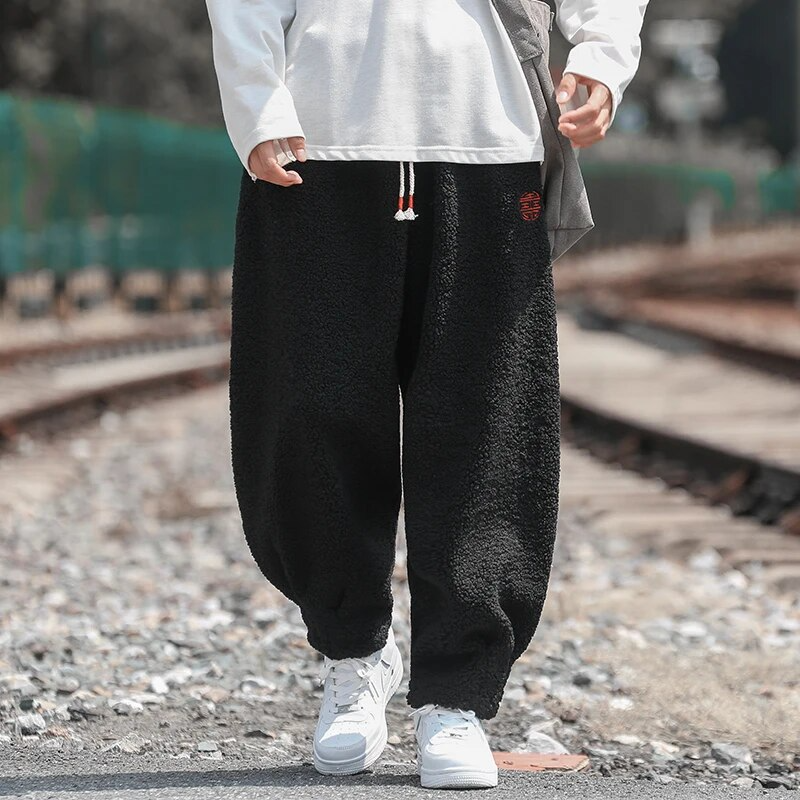 Polar Fleece Relaxed-Fit Joggers