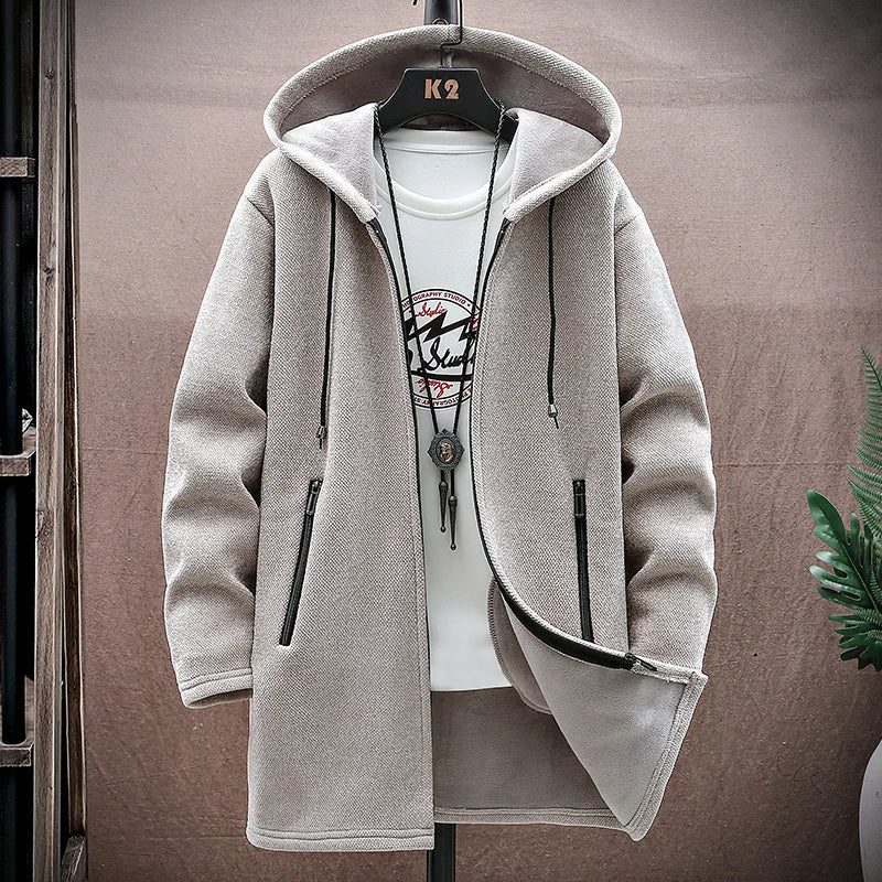 Hooded Fleece Jacket with YKK Zippers