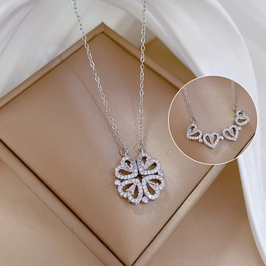 Four-Leaf Clover Charm Necklace