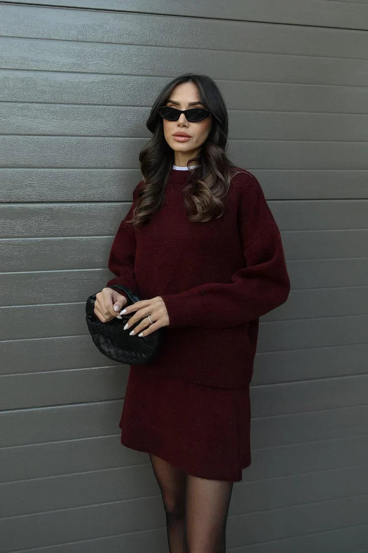 Eligvibe Cozy Knit Two-Piece Set