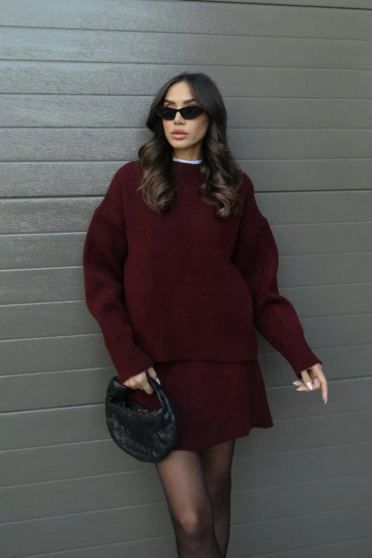 Eligvibe Cozy Knit Two-Piece Set