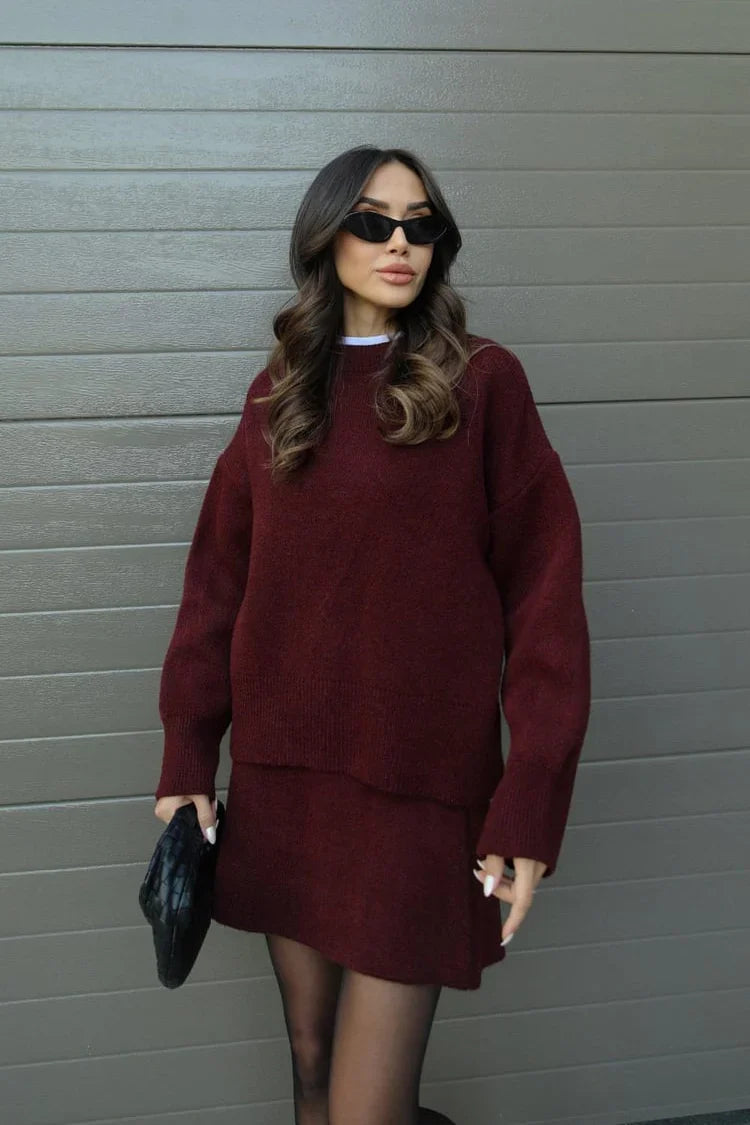Eligvibe Cozy Knit Two-Piece Set