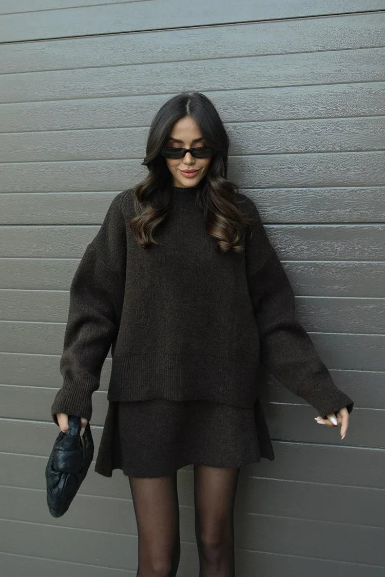 Eligvibe Cozy Knit Two-Piece Set