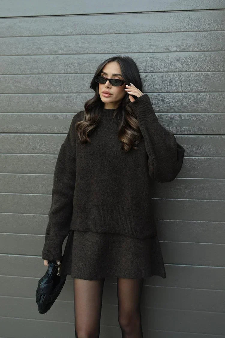 Eligvibe Cozy Knit Two-Piece Set